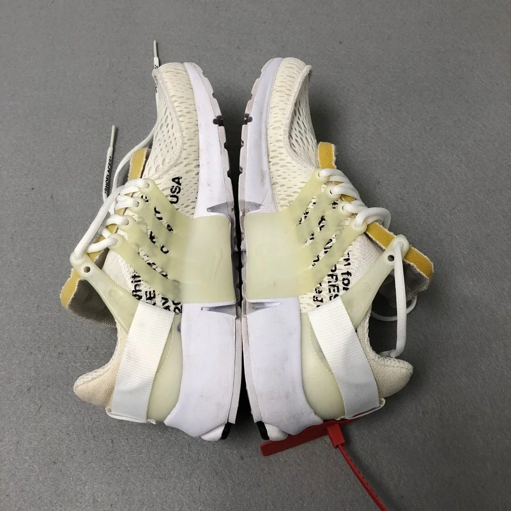 Nike Air Presto Off-White‎ Mens Size 9 White AA3830-100 The Ten Sneakers
